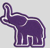 Purple Elephant Patch