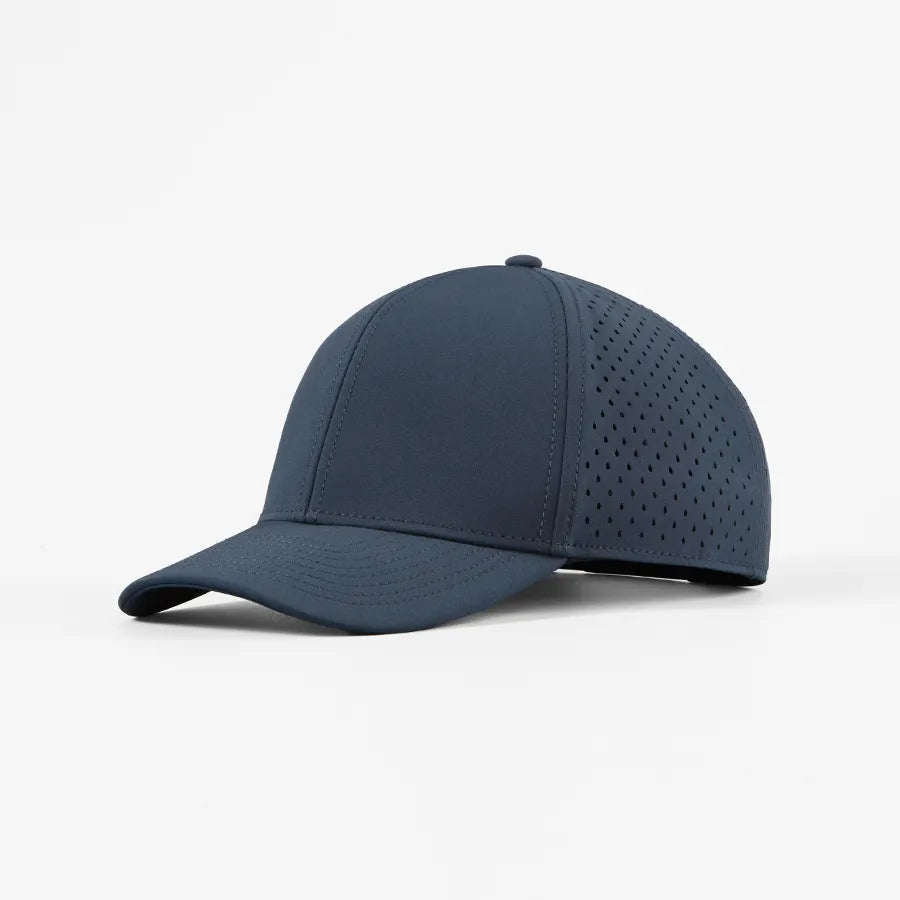 Navy Water Resistant Performance Cap - White Elephant