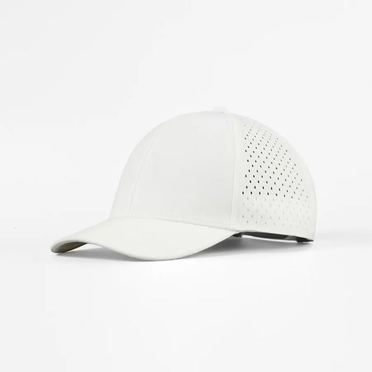 White Water Resistant Performance Cap - Maroon Elephant